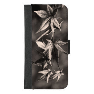 Beautiful Japanese Maple Leaf Foliage Portrait iPhone 8/7 Plus Wallet Case