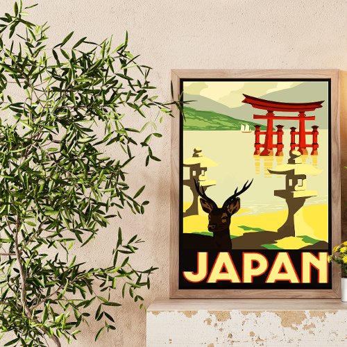 Beautiful Japanese Scenery Japan Travel Poster