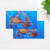 Beautiful Jellyfish Bible Verse Wallet Card (Desk)