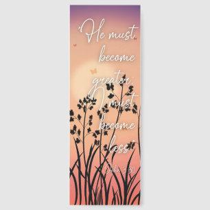 Beautiful John Bible Verse Bookmark