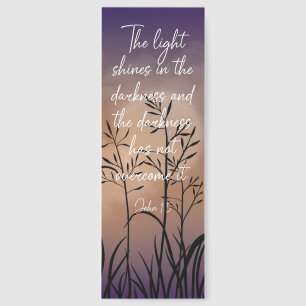 Beautiful John Bible Verse Bookmark