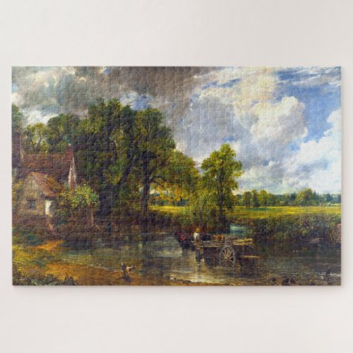 Beautiful John Constable The Hay Wain 1821 Jigsaw Puzzle