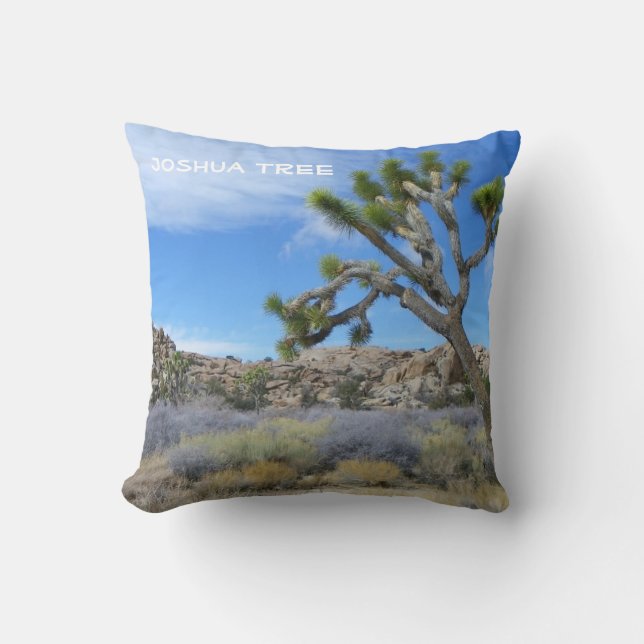 Beautiful Joshua Tree Pillow! Throw Pillow (Front)