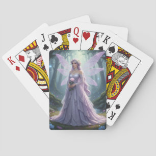 Beautiful June Pearl Fairy Poker Cards