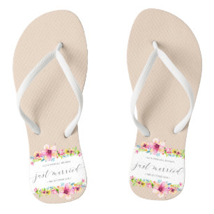 just married slippers