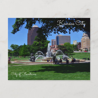 Beautiful Kansas City Postcard