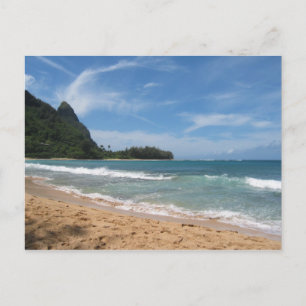 Beautiful Kauai beaches Postcard