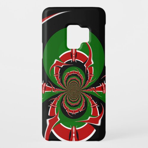 Beautiful Kenya Black Red Green Color Design Flag Case_Mate Samsung Galaxy S9 Case