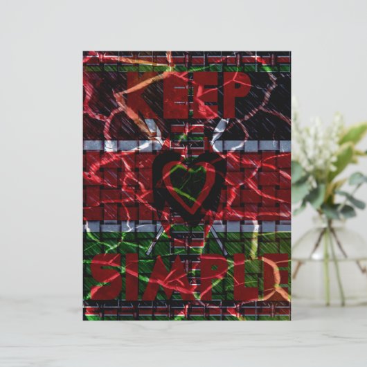 Beautiful Kenya Contemporary National Edgy Flag (Standing Front)