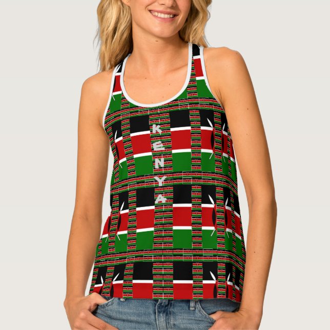Beautiful Kenya Tank Top (Front)