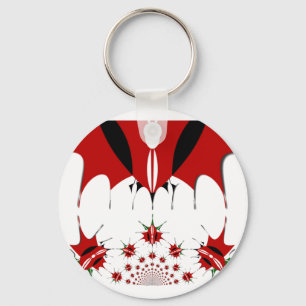 Beautiful Kenya Tapestry: Kenyan Flag Butterfly Keychain