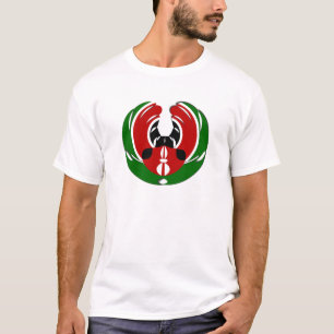 Beautiful Kenya Tapestry: Kenyan Flag Butterfly Mo T-Shirt