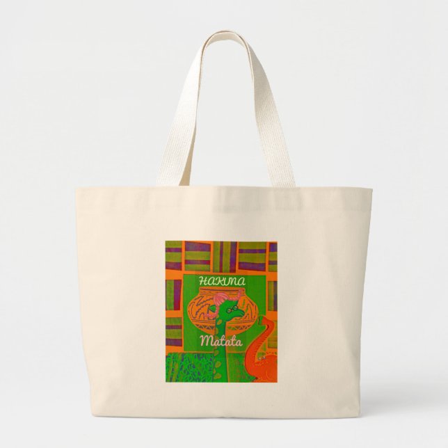 Beautiful Kenyan Yellow Rose Floral Graphic Design Large Tote Bag (Front)