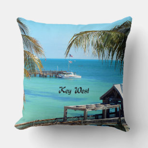 Beautiful Key West Throw Pillow