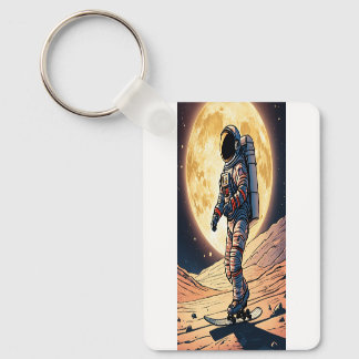 Beautiful Keychain with Astronaut Design