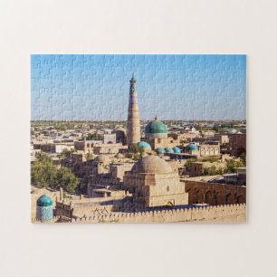 beautiful Khiva - Uzbekistan, Asia Jigsaw Puzzle
