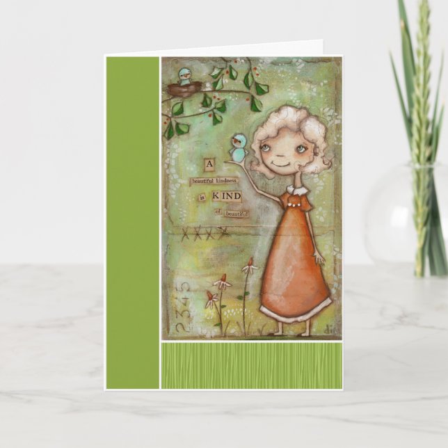 Beautiful Kindness - Thank you card (Front)