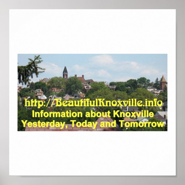 Beautiful Knoxville Poster (Front)