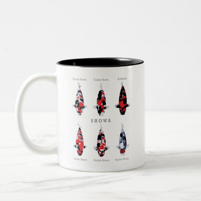 Beautiful Koi Fish Mug – Elegant & Unique Gift (Left)