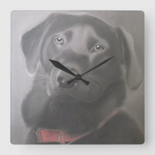 Beautiful Labrador Retriever Square Wall Clock
