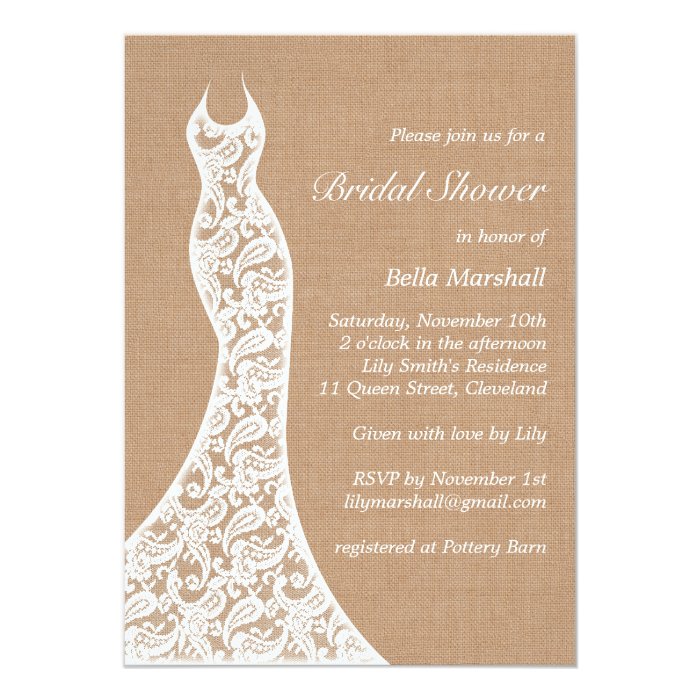 Beautiful Bridal Shower Invitations 9