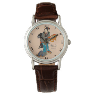 Beautiful Lady Japanese Print 1 Utagawa Kunisada Watch