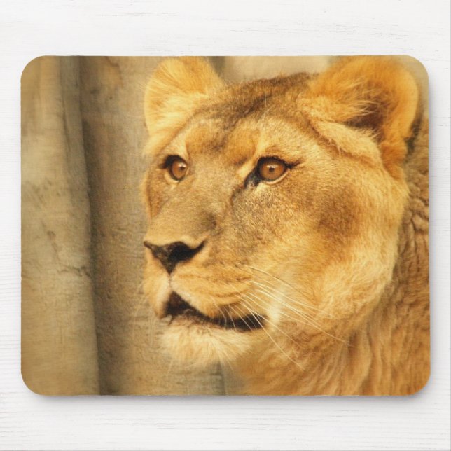 Beautiful Lady Mouse Pad (Front)