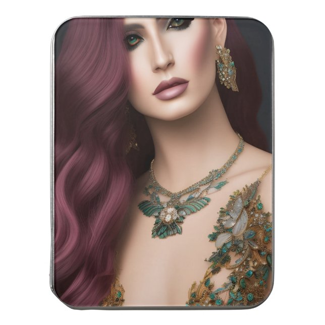 Beautiful Lady Puzzle (Lid Vertical)