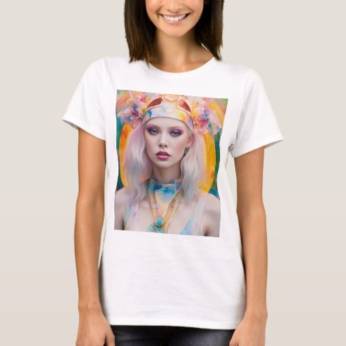 Beautiful Lady T_Shirt