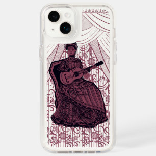 Beautiful Lady with guitar Speck iPhone 14 Plus Case