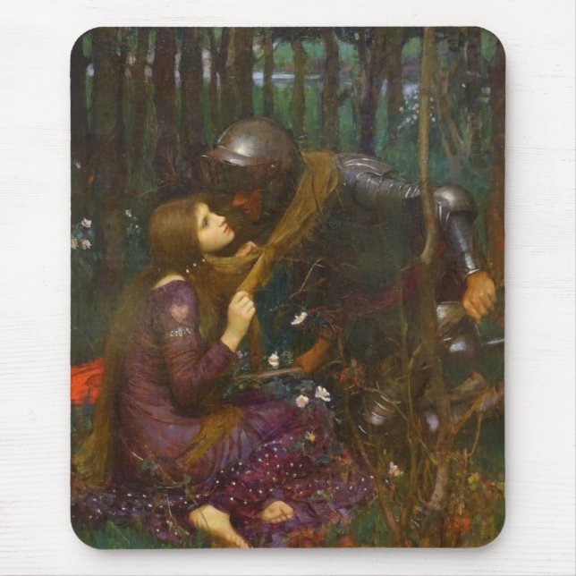 Beautiful Lady Without Pity Mouse Pad (Front)