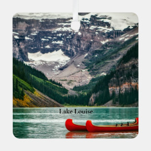 Beautiful Lake Louise, Canada Metal Ornament