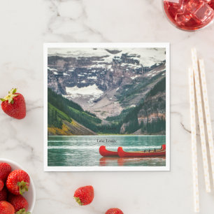 Beautiful Lake Louise, Canada Napkins