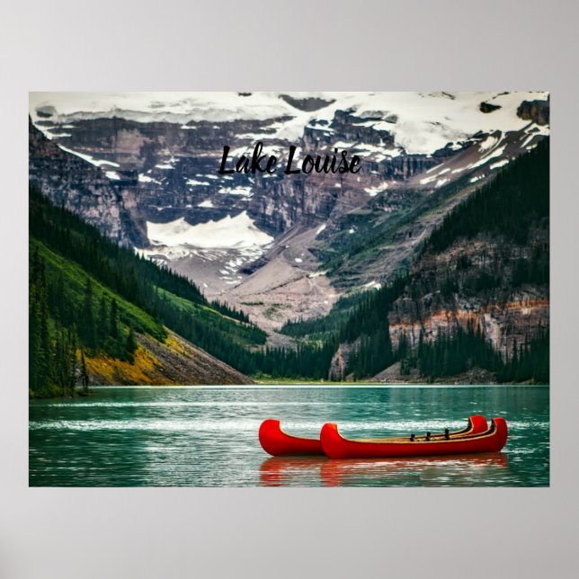 Beautiful Lake Louise, Canada Poster (Front)