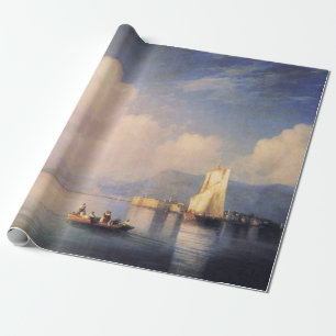 Beautiful Lake Painting wrapping paper