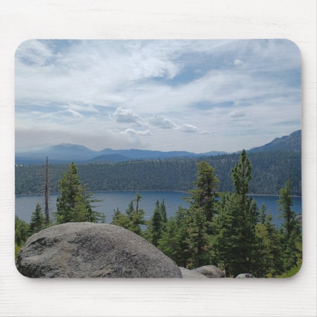 Beautiful Lake Tahoe Scenery Mouse Pad (Front)