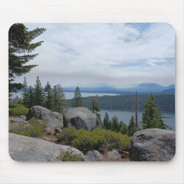 Beautiful Lake Tahoe Scenery Mouse Pad (Front)