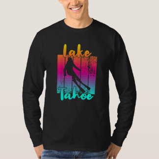 Beautiful Lake Tahoe Winter Sunset T-Shirt