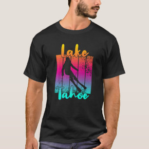Beautiful Lake Tahoe Winter Sunset T-Shirt