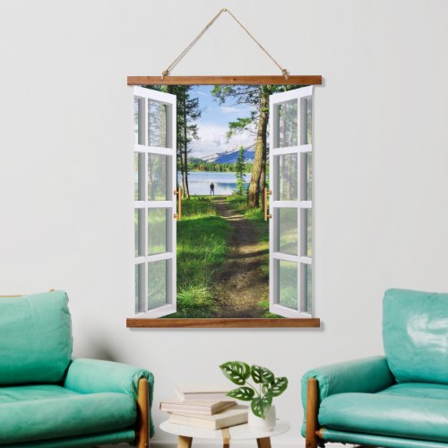 Beautiful Lakeview Point Hanging Tapestry