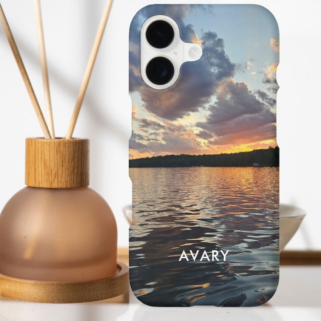 Beautiful Lakeview Sunset Reflection Case-M Case-Mate iPhone Case (Goes well on any phone case or additional products.)