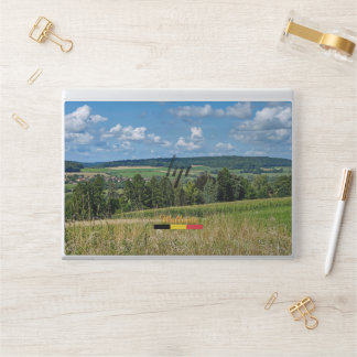 Beautiful landscape in Wallonia, travel HP Laptop Skin