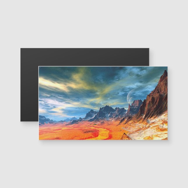 Beautiful Landscape Magnetic Card (Front/Back)