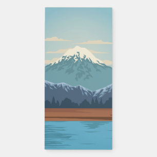 Beautiful landscape magnetic notepad