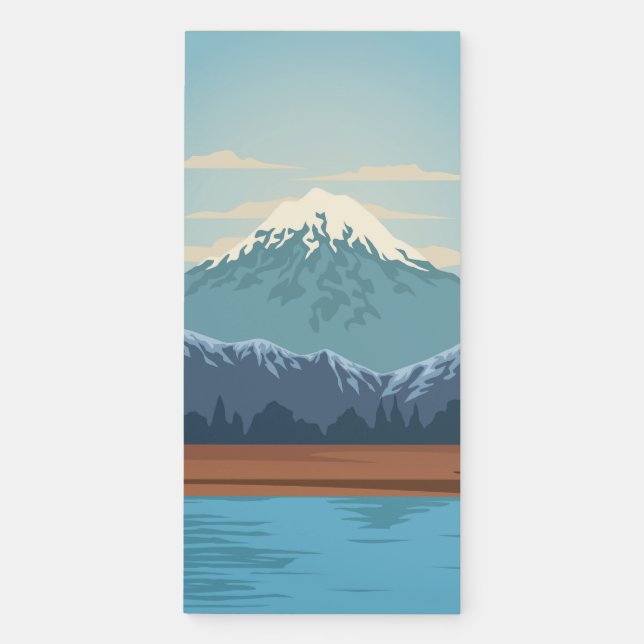Beautiful landscape magnetic notepad (Front)