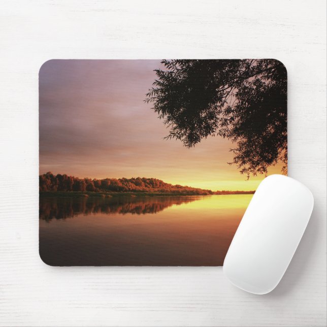 Beautiful Landscape Mouse Pad (With Mouse)