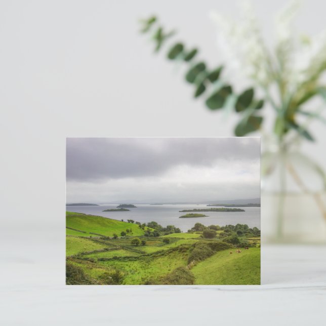 Beautiful landscape on Irland - Photography Postcard (Standing Front)