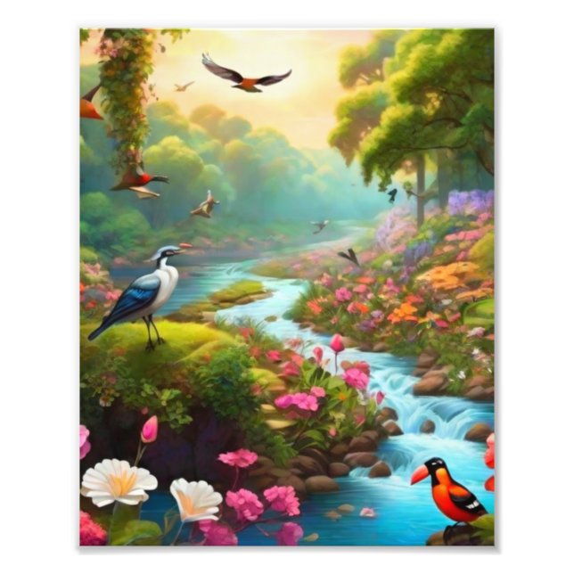 Beautiful Landscape Photo Enlargement Print (Front)