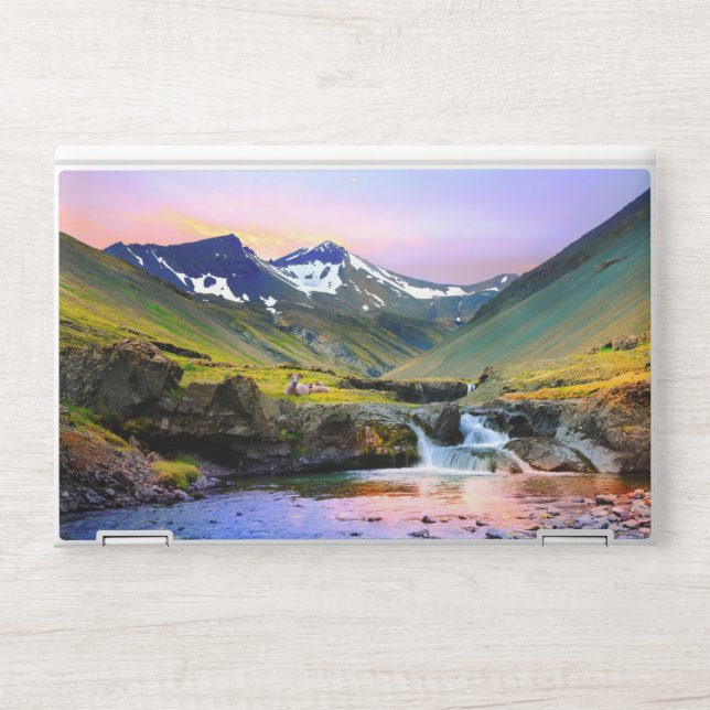 Beautiful Landscape Scenery of Iceland HP Laptop Skin (Front)