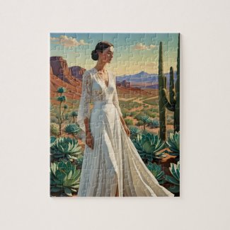 Beautiful Landscape with a Woman Spiritual Art